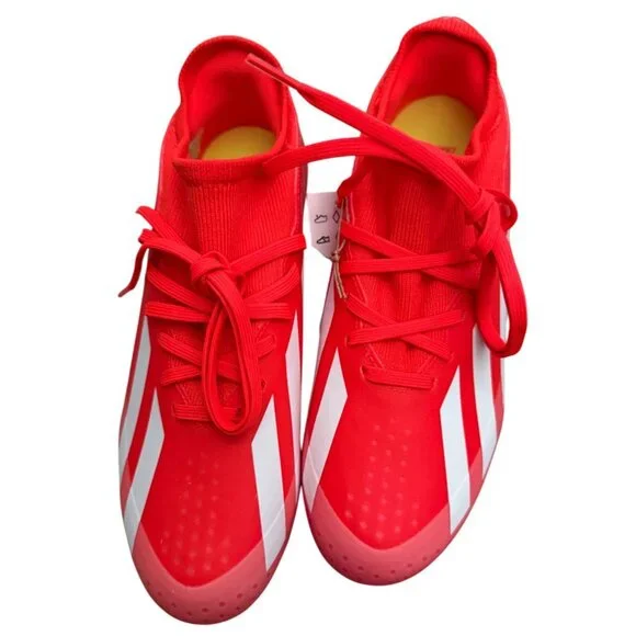 Adidas X Crazyfast League FG Soccer Cleats Red White Men 7 Women 8 Width D NWOB - Picture 8 of 12